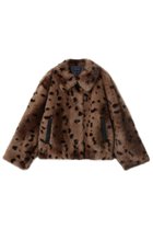 【メゾンスペシャル/MAISON SPECIAL】のAnimal Pattern Faux Fur Coat/アニマルパターンフェイクファーコート BRN(ブラウン)|ID: prp329100004758982 ipo3291000000035618687