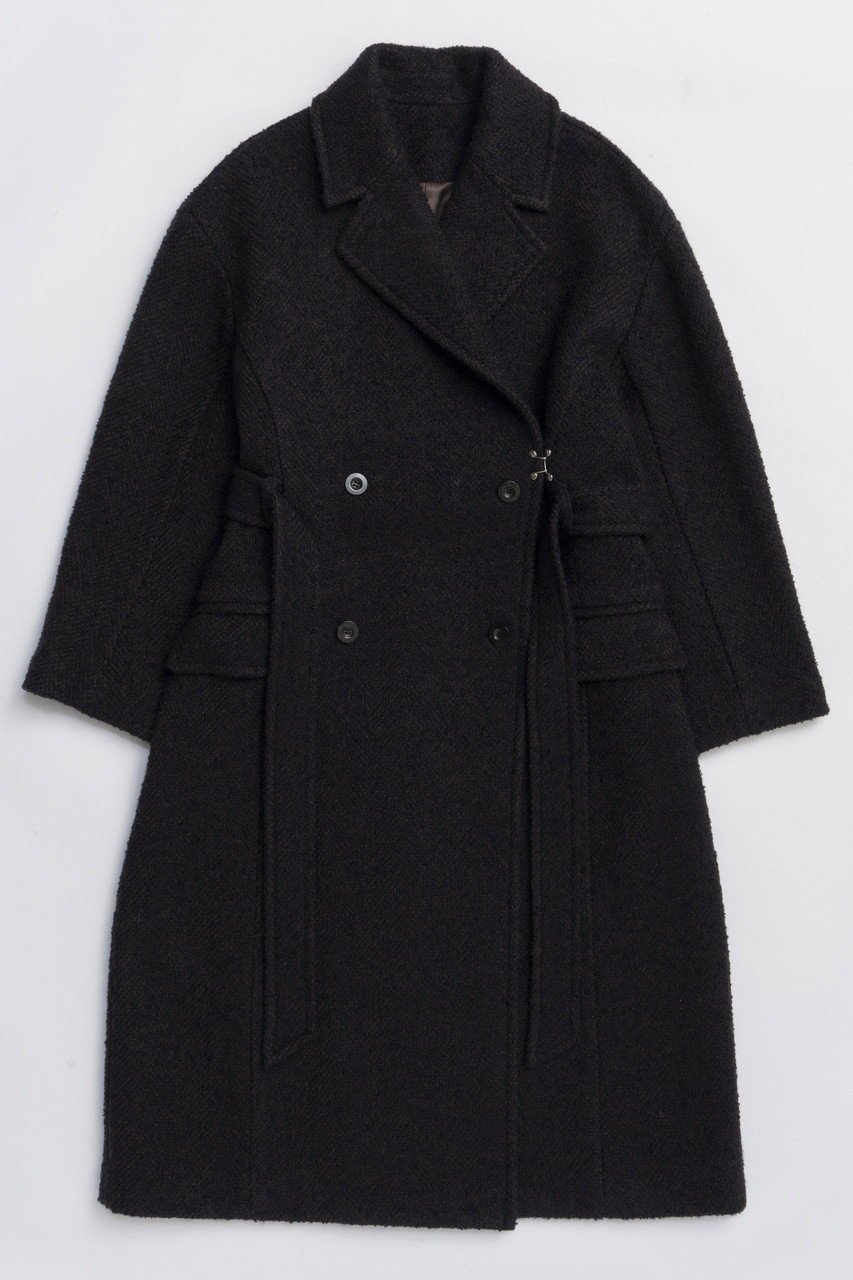 【メゾンスペシャル/MAISON SPECIAL】のHook Double Coat/ホックダブルコート インテリア・キッズ・メンズ・レディースファッション・服の通販 founy(ファニー) 　ファッション　Fashion　レディースファッション　Fashion for Women　アウター　Coat / Outerwear Collection　コート・ロングコート・ピーコート　Long Coats, Peacoats & More　シンプル　Simple, Minimal　ビッグ　Big, Oversized　ボトム　Bottoms, Lower Wear　ループ　Loop, Loop Knit　ロング　Long, Long-Length　冬　Winter / This Winter　新作・新入荷　New Arrivals / New In　NVY(ネイビー)|ID: prp329100004758984 ipo3291000000034433893