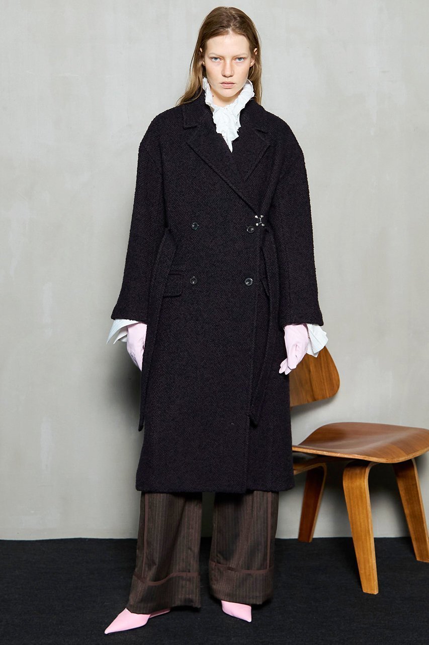 【メゾンスペシャル/MAISON SPECIAL】のHook Double Coat/ホックダブルコート 人気、トレンドファッション・服の通販 founy(ファニー) 　ファッション　Fashion　レディースファッション　Fashion for Women　アウター　Coat / Outerwear Collection　コート・ロングコート・ピーコート　Long Coats, Peacoats & More　シンプル　Simple, Minimal　ビッグ　Big, Oversized　ボトム　Bottoms, Lower Wear　ループ　Loop, Loop Knit　ロング　Long, Long-Length　冬　Winter / This Winter　新作・新入荷　New Arrivals / New In　other-2|ID: prp329100004758984 ipo3291000000034433895