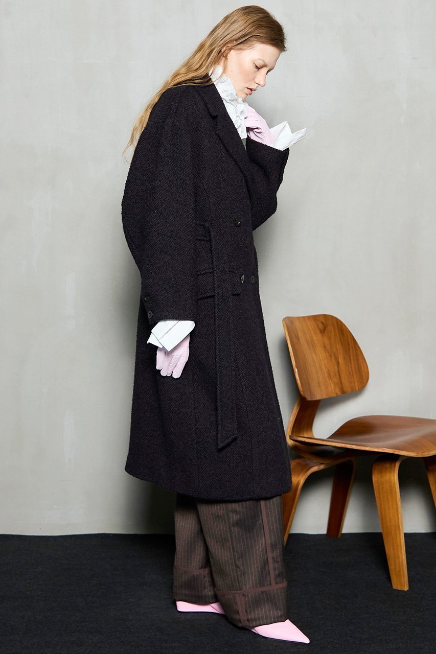 【メゾンスペシャル/MAISON SPECIAL】のHook Double Coat/ホックダブルコート 人気、トレンドファッション・服の通販 founy(ファニー) 　ファッション　Fashion　レディースファッション　Fashion for Women　アウター　Coat / Outerwear Collection　コート・ロングコート・ピーコート　Long Coats, Peacoats & More　シンプル　Simple, Minimal　ビッグ　Big, Oversized　ボトム　Bottoms, Lower Wear　ループ　Loop, Loop Knit　ロング　Long, Long-Length　冬　Winter / This Winter　新作・新入荷　New Arrivals / New In　other-3|ID: prp329100004758984 ipo3291000000034433897