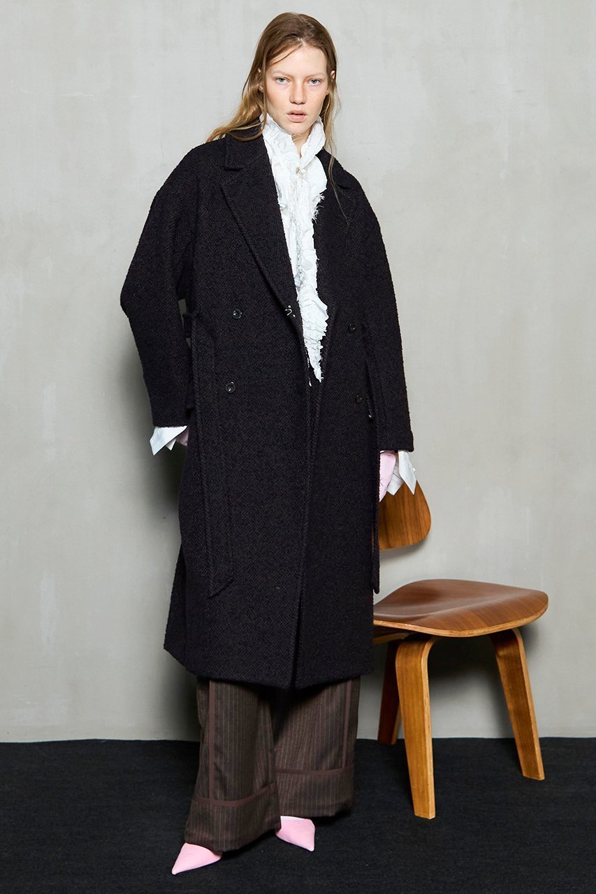 【メゾンスペシャル/MAISON SPECIAL】のHook Double Coat/ホックダブルコート 人気、トレンドファッション・服の通販 founy(ファニー) 　ファッション　Fashion　レディースファッション　Fashion for Women　アウター　Coat / Outerwear Collection　コート・ロングコート・ピーコート　Long Coats, Peacoats & More　シンプル　Simple, Minimal　ビッグ　Big, Oversized　ボトム　Bottoms, Lower Wear　ループ　Loop, Loop Knit　ロング　Long, Long-Length　冬　Winter / This Winter　新作・新入荷　New Arrivals / New In　other-5|ID: prp329100004758984 ipo3291000000034433901
