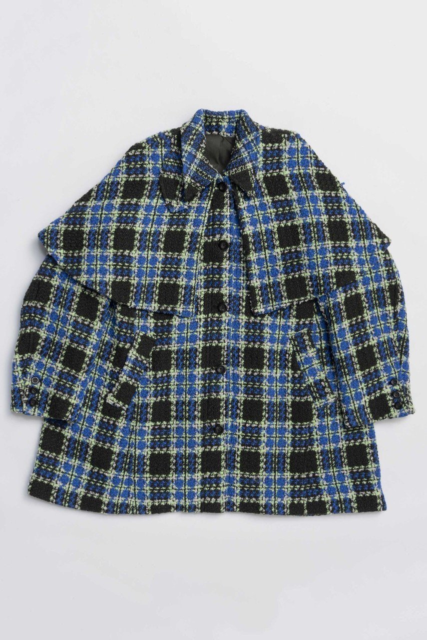【メゾンスペシャル/MAISON SPECIAL】のColor Check 2Way Cape Coat/カラーチェック2WAYケープコート 人気、トレンドファッション・服の通販 founy(ファニー)  ファッション Fashion レディースファッション Fashion for Women アウター Coat / Outerwear Collection コート・ロングコート・ピーコート Long Coats, Peacoats & More クラシカル Classical, Vintage-Inspired スペシャル Special, Limited Edition セットアップ Set-Up, Coordinated Outfit チェック Check, Plaid, Tartan フラップ Flap, Flap Pocket モダン Modern, Contemporary ロング Long, Long-Length 冬 Winter / This Winter 新作・新入荷 New Arrivals / New In  other-1|ID: prp329100004758985 ipo3291000000034433902
