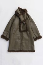 【メゾンスペシャル/MAISON SPECIAL】のReversible Faux Mouton Coat/リバーシブルフェイクムートンコート KHK(カーキ)|ID: prp329100004758986 ipo3291000000034433920