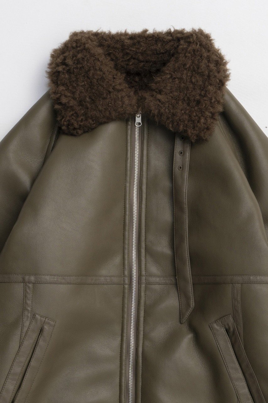 【メゾンスペシャル/MAISON SPECIAL】のReversible Faux Mouton Coat/リバーシブルフェイクムートンコート 人気、トレンドファッション・服の通販 founy(ファニー)  ファッション Fashion レディースファッション Fashion for Women アウター Coat / Outerwear Collection コート・ロングコート・ピーコート Long Coats, Peacoats & More インナー Innerwear シンプル Simple, Minimal スニーカー Sneakers, Trainers スラックス Slacks, Dress Pants タートル Turtleneck, Turtle Collar デニム Denim, Jeans Material フェイクファー Faux Fur, Imitation Fur マフラー Scarf, Muffler リアル Real, Realistic ロング Long, Long-Length エレガント 上品 Elegant 新作・新入荷 New Arrivals / New In other-3|ID: prp329100004758986 ipo3291000000034433924