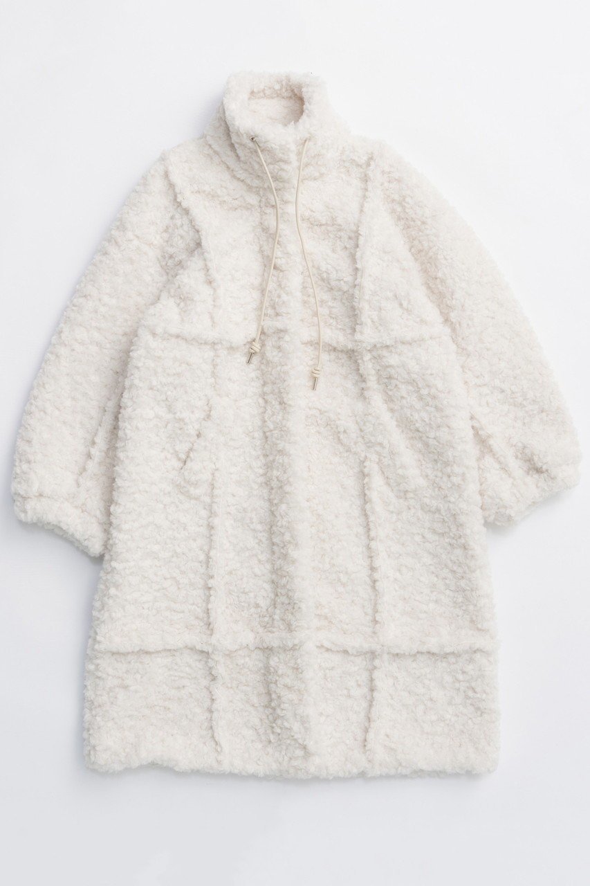 【メゾンスペシャル/MAISON SPECIAL】のCut Off High Neck Boa Coat/カットオフハイネックボアコート インテリア・キッズ・メンズ・レディースファッション・服の通販 founy(ファニー)  ファッション Fashion レディースファッション Fashion for Women アウター Coat / Outerwear Collection コート・ロングコート・ピーコート Long Coats, Peacoats & More イタリア Italy キュプラ Cupro, Eco Fabric ダブル Double, Double-Breasted バランス Balance, Style Balance ベビー Baby, Babywear ミドル Middle Length, Mid Height ロング Long, Long-Length 新作・新入荷 New Arrivals / New In O.WHT(オフホワイト)|ID: prp329100004758988 ipo3291000000034433935
