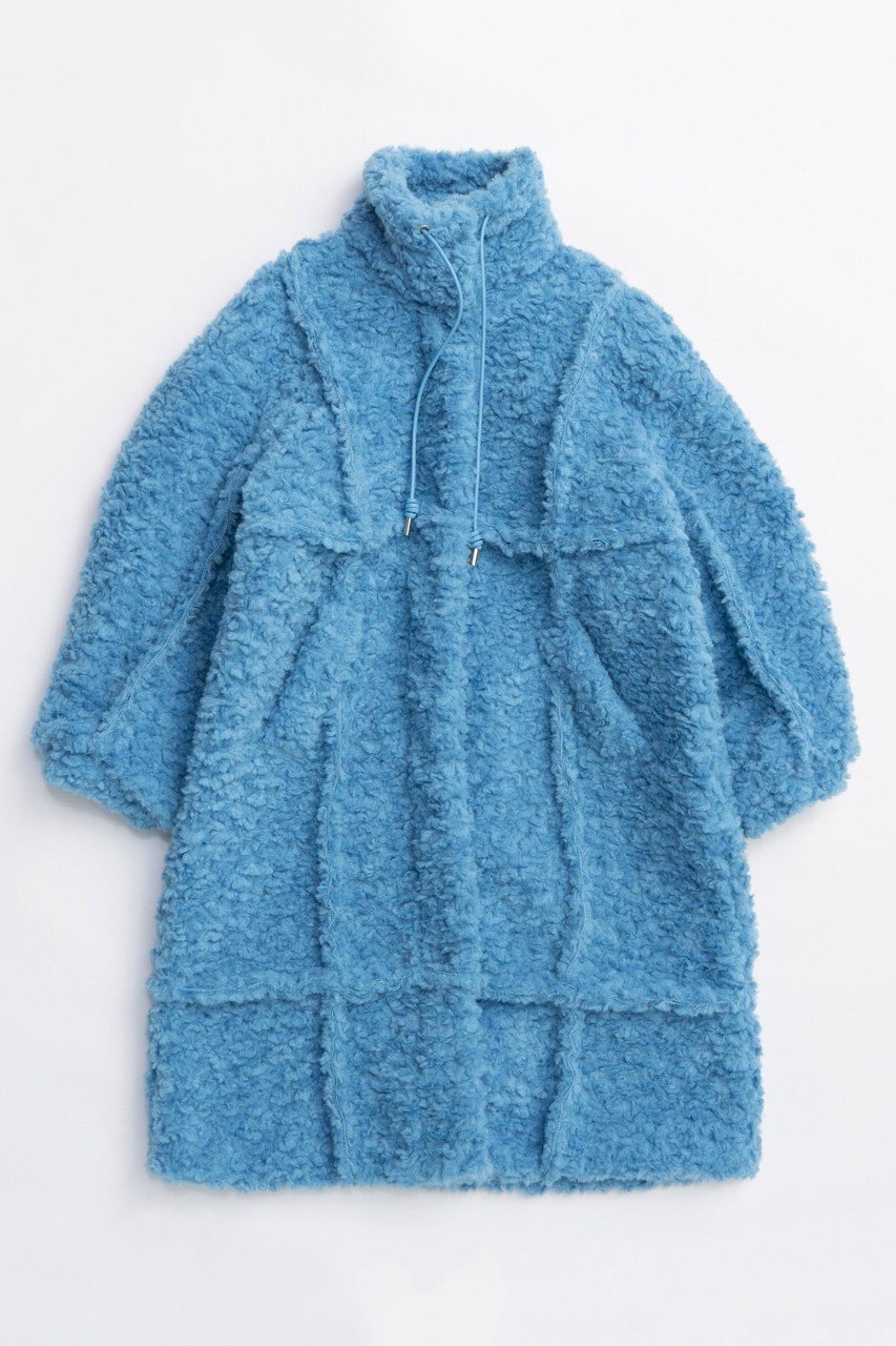 【メゾンスペシャル/MAISON SPECIAL】のCut Off High Neck Boa Coat/カットオフハイネックボアコート インテリア・キッズ・メンズ・レディースファッション・服の通販 founy(ファニー)  ファッション Fashion レディースファッション Fashion for Women アウター Coat / Outerwear Collection コート・ロングコート・ピーコート Long Coats, Peacoats & More イタリア Italy キュプラ Cupro, Eco Fabric ダブル Double, Double-Breasted バランス Balance, Style Balance ベビー Baby, Babywear ミドル Middle Length, Mid Height ロング Long, Long-Length 新作・新入荷 New Arrivals / New In BLU(ブルー)|ID: prp329100004758988 ipo3291000000034433936