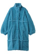 【メゾンスペシャル/MAISON SPECIAL】のCut Off High Neck Boa Coat/カットオフハイネックボアコート BLU(ブルー)|ID: prp329100004758988 ipo3291000000036042510