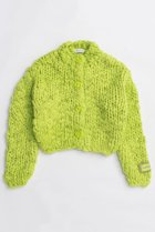 【メゾンスペシャル/MAISON SPECIAL】のHand Slub Knit Cardigan/ハンドスラブニットカーディガン LIME(ライム)|ID: prp329100004758990 ipo3291000000034433966