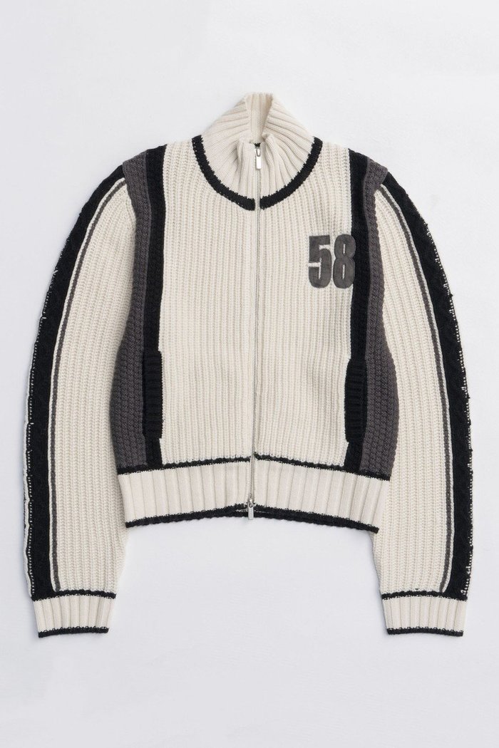 【メゾンスペシャル/MAISON SPECIAL】のNumbering High Neck Zip Knit Tops/ナンバリングハイネックジップニット インテリア・キッズ・メンズ・レディースファッション・服の通販 founy(ファニー) https://founy.com/ ファッション Fashion レディースファッション Fashion for Women トップス・カットソー Cut & Sew Tops ニット Knit Tops & Sweaters カジュアルプルオーバー・ニットトップス Pullovers & Knit Tops / Casual Pullovers フロント Front, Front Design ヴィンテージ Vintage Style 新作・新入荷 New Arrivals / New In 秋 Autumn |ID: prp329100004758991 ipo3291000000034433978