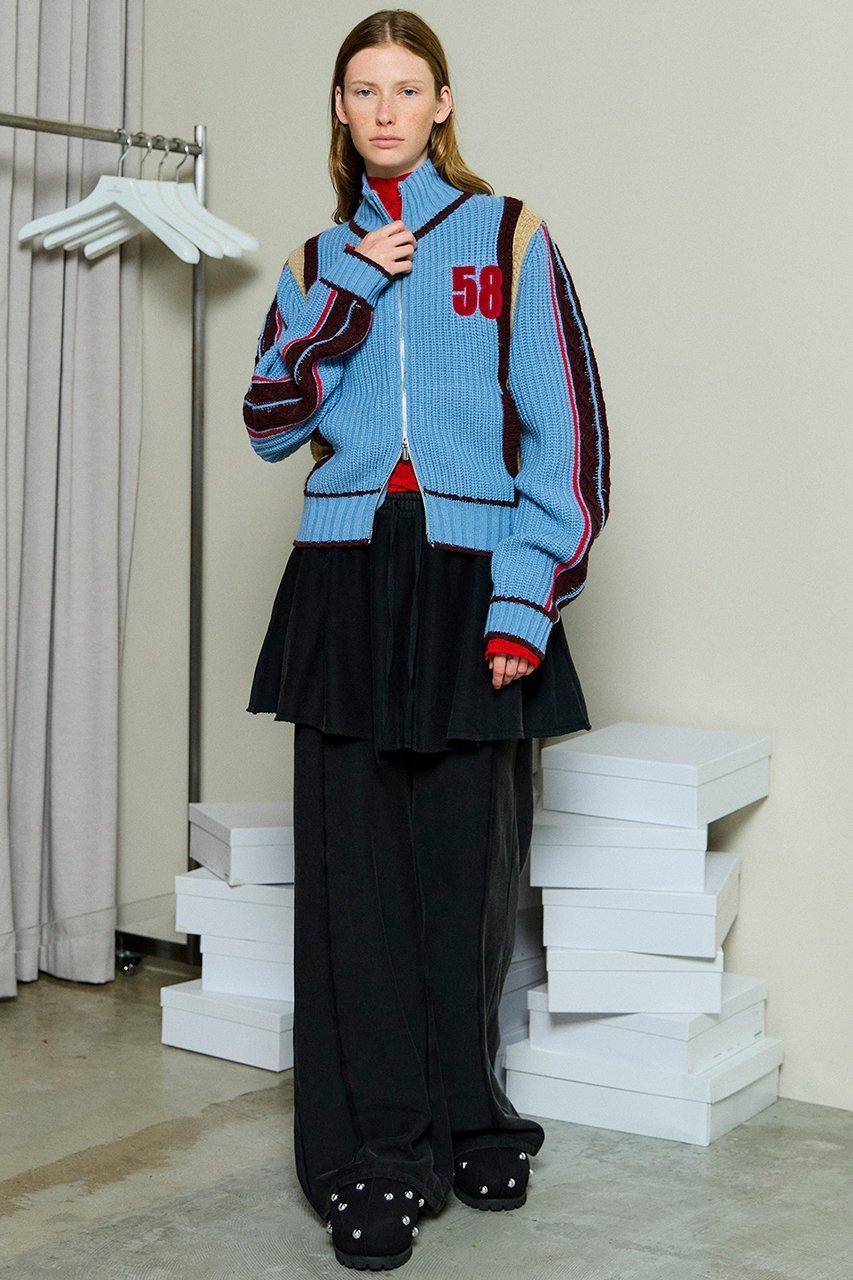 【メゾンスペシャル/MAISON SPECIAL】のNumbering High Neck Zip Knit Tops/ナンバリングハイネックジップニット 人気、トレンドファッション・服の通販 founy(ファニー) ファッション Fashion レディースファッション Fashion for Women トップス・カットソー Cut & Sew Tops ニット Knit Tops & Sweaters カジュアルプルオーバー・ニットトップス Pullovers & Knit Tops / Casual Pullovers フロント Front, Front Design ヴィンテージ Vintage Style 新作・新入荷 New Arrivals / New In 秋 Autumn other-4|ID: prp329100004758991 ipo3291000000034433987