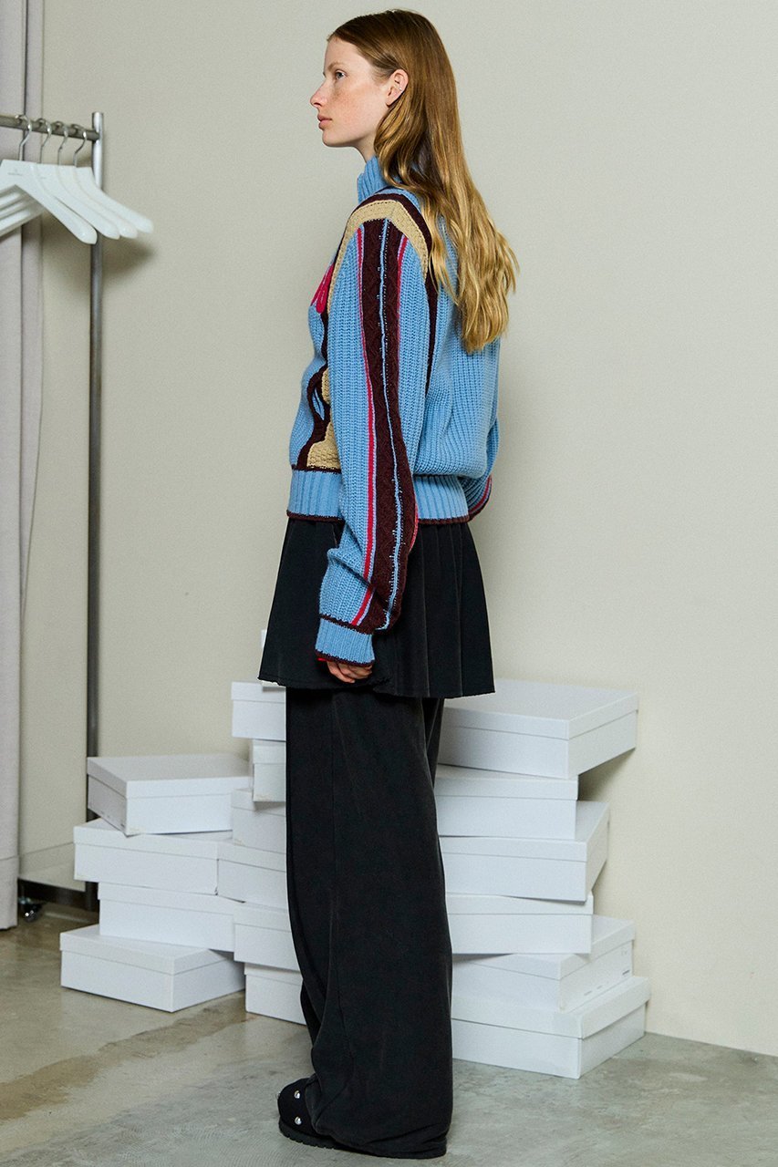 【メゾンスペシャル/MAISON SPECIAL】のNumbering High Neck Zip Knit Tops/ナンバリングハイネックジップニット 人気、トレンドファッション・服の通販 founy(ファニー) ファッション Fashion レディースファッション Fashion for Women トップス・カットソー Cut & Sew Tops ニット Knit Tops & Sweaters カジュアルプルオーバー・ニットトップス Pullovers & Knit Tops / Casual Pullovers フロント Front, Front Design ヴィンテージ Vintage Style 新作・新入荷 New Arrivals / New In 秋 Autumn other-5|ID: prp329100004758991 ipo3291000000034433988