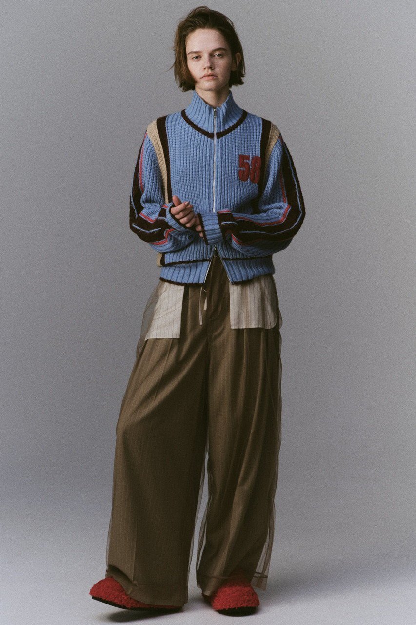 【メゾンスペシャル/MAISON SPECIAL】のNumbering High Neck Zip Knit Tops/ナンバリングハイネックジップニット 人気、トレンドファッション・服の通販 founy(ファニー) ファッション Fashion レディースファッション Fashion for Women トップス・カットソー Cut & Sew Tops ニット Knit Tops & Sweaters カジュアルプルオーバー・ニットトップス Pullovers & Knit Tops / Casual Pullovers フロント Front, Front Design ヴィンテージ Vintage Style 新作・新入荷 New Arrivals / New In 秋 Autumn other-7|ID: prp329100004758991 ipo3291000000034433991