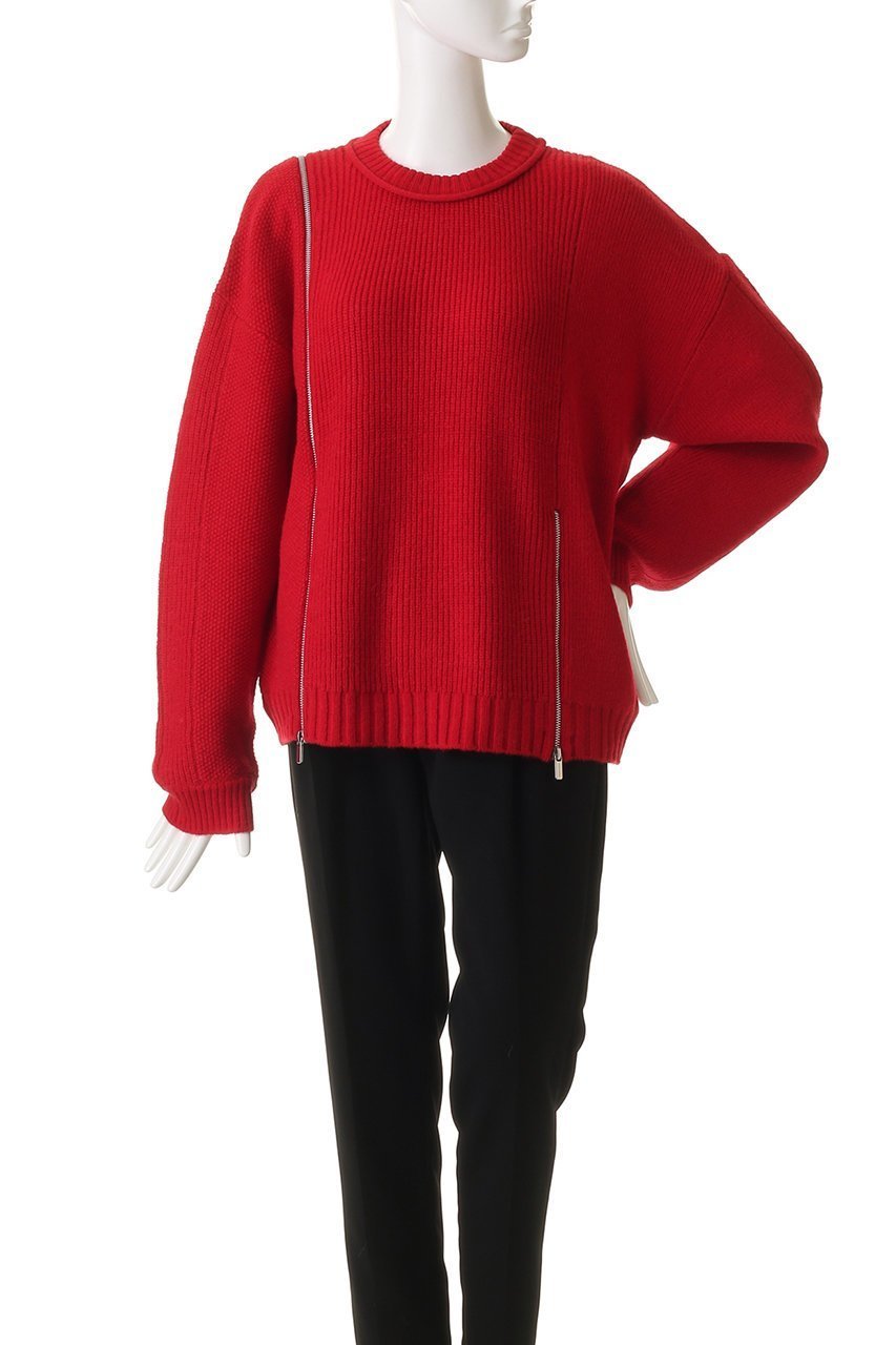 【メゾンスペシャル/MAISON SPECIAL】のLong Zipper Knit Pullover/ロングファスナ-ニット 人気、トレンドファッション・服の通販 founy(ファニー) ファッション Fashion レディースファッション Fashion for Women トップス・カットソー Cut & Sew Tops ニット Knit Tops & Sweaters カジュアルプルオーバー・ニットトップス Pullovers & Knit Tops / Casual Pullovers インナー Innerwear シンプル Simple, Minimal メタル Metal, Metal Parts ロング Long, Long-Length other-4|ID: prp329100004758992 ipo3291000000034664302