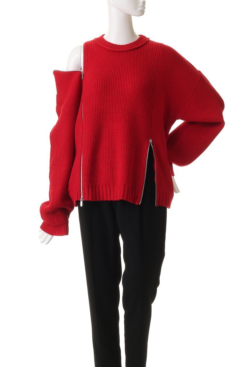 【メゾンスペシャル/MAISON SPECIAL】のLong Zipper Knit Pullover/ロングファスナ-ニット 人気、トレンドファッション・服の通販 founy(ファニー) ファッション Fashion レディースファッション Fashion for Women トップス・カットソー Cut & Sew Tops ニット Knit Tops & Sweaters カジュアルプルオーバー・ニットトップス Pullovers & Knit Tops / Casual Pullovers インナー Innerwear シンプル Simple, Minimal メタル Metal, Metal Parts ロング Long, Long-Length other-8|ID: prp329100004758992 ipo3291000000034664306