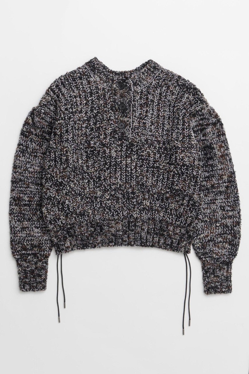 【メゾンスペシャル/MAISON SPECIAL】の2way Neck Melange Knit Pullover/2WAYネックメランジニット インテリア・キッズ・メンズ・レディースファッション・服の通販 founy(ファニー) ファッション Fashion レディースファッション Fashion for Women トップス・カットソー Cut & Sew Tops ニット Knit Tops & Sweaters カジュアルプルオーバー・ニットトップス Pullovers & Knit Tops / Casual Pullovers シンプル Simple, Minimal ミックス Mix, Mixed Style リラックス Relax, Relaxed Fit 冬 Winter / This Winter 再入荷 Restock / Back in Stock BLK(ブラック)|ID: prp329100004758993 ipo3291000000034434008