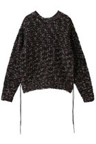 【メゾンスペシャル/MAISON SPECIAL】の2way Neck Melange Knit Pullover/2WAYネックメランジニット 人気、トレンドファッション・服の通販 founy(ファニー) ファッション Fashion レディースファッション Fashion for Women トップス・カットソー Cut & Sew Tops ニット Knit Tops & Sweaters カジュアルプルオーバー・ニットトップス Pullovers & Knit Tops / Casual Pullovers シンプル Simple, Minimal ミックス Mix, Mixed Style リラックス Relax, Relaxed Fit 冬 Winter / This Winter thumbnail BLK(ブラック)|ID: prp329100004758993 ipo3291000000036677535