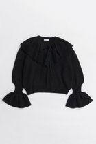 【メゾンスペシャル/MAISON SPECIAL】の2way Ruffle Collar Knit/2WAYラッフルカラーニット BLK(ブラック)|ID: prp329100004758996 ipo3291000000034434036