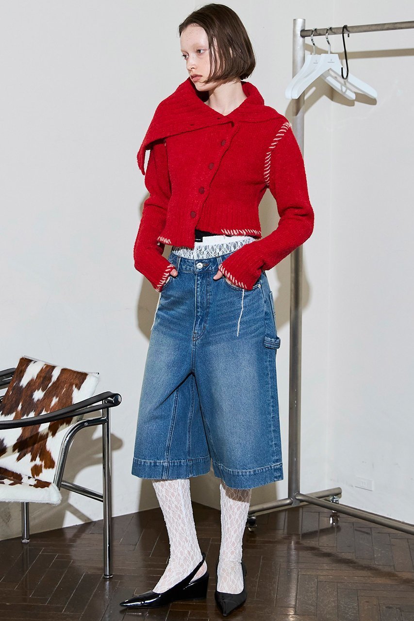 【メゾンスペシャル/MAISON SPECIAL】のAsymmetry Knit Cardigan/アシメニットカーディガン 人気、トレンドファッション・服の通販 founy(ファニー) 　ファッション　Fashion　レディースファッション　Fashion for Women　トップス・カットソー　Cut & Sew Tops　ニット　Knit Tops & Sweaters　カーディガン・羽織り　Layered Style Cardigans　アシンメトリー　Asymmetrical Style　インナー　Innerwear　カーディガン　Cardigan, Knitwear　コンパクト　Compact, Small Size　シンプル　Simple, Minimal　スラックス　Slacks, Dress Pants　デニム　Denim, Jeans Material　ハンド　Hand, Handmade　バランス　Balance, Style Balance　フロント　Front, Front Design　ワイド　Wide, Wide Fit　おすすめ　Recommended / Our Picks　新作・新入荷　New Arrivals / New In　other-7|ID: prp329100004758998 ipo3291000000034434079