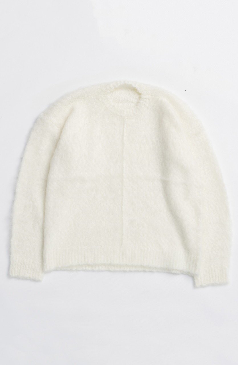 【メゾンスペシャル/MAISON SPECIAL】のSlub Brush Knit Pullover/スラブブラッシュニットプルオーバー インテリア・キッズ・メンズ・レディースファッション・服の通販 founy(ファニー) 　ファッション　Fashion　レディースファッション　Fashion for Women　トップス・カットソー　Cut & Sew Tops　ニット　Knit Tops & Sweaters　カジュアルプルオーバー・ニットトップス　Pullovers & Knit Tops / Casual Pullovers　インナー　Innerwear　シンプル　Simple, Minimal　ジャケット　Jacket, Outerwear　定番　Standard, Basic Item　モノトーン　Monotone, Black and White　冬　Winter / This Winter　おすすめ　Recommended / Our Picks　新作・新入荷　New Arrivals / New In　WHT(ホワイト)|ID: prp329100004758999 ipo3291000000034434085