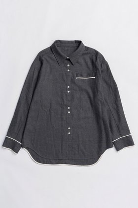 【メゾンスペシャル/MAISON SPECIAL】のSaxony Shirt/サキソニーシャツ 人気、トレンドファッション・服の通販 founy(ファニー) ファッション Fashion レディースファッション Fashion for Women トップス・カットソー Cut & Sew Tops シャツ・ブラウス・オフィスカジュアル Elegant Blouses & Button-Ups カフス Cuff Design シェイプ Shape, Slim Fit シンプル Simple, Minimal ストレッチ Stretch, Stretchy Fabric スリット Slit, Slit Detail スリーブ Sleeve, Long Sleeve / Short Sleeve パイピング Piping, Trim Design フロント Front, Front Design ポケット Pocket, Pocket Detail ロング Long, Long-Length ワンポイント One Point, Statement Accent 新作・新入荷 New Arrivals / New In |ID:prp329100004759000