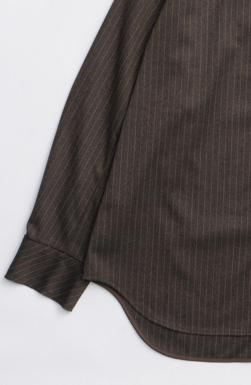 【メゾンスペシャル/MAISON SPECIAL】のSaxony Shirt/サキソニーシャツ 人気、トレンドファッション・服の通販 founy(ファニー) 　ファッション　Fashion　レディースファッション　Fashion for Women　トップス・カットソー　Cut & Sew Tops　シャツ・ブラウス・オフィスカジュアル　Elegant Blouses & Button-Ups　カフス　Cuff Design　シェイプ　Shape, Slim Fit　シンプル　Simple, Minimal　ストレッチ　Stretch, Stretchy Fabric　スリット　Slit, Slit Detail　スリーブ　Sleeve, Long Sleeve / Short Sleeve　パイピング　Piping, Trim Design　フロント　Front, Front Design　ポケット　Pocket, Pocket Detail　ロング　Long, Long-Length　ワンポイント　One Point, Statement Accent　新作・新入荷　New Arrivals / New In　other-3|ID: prp329100004759000 ipo3291000000034434096