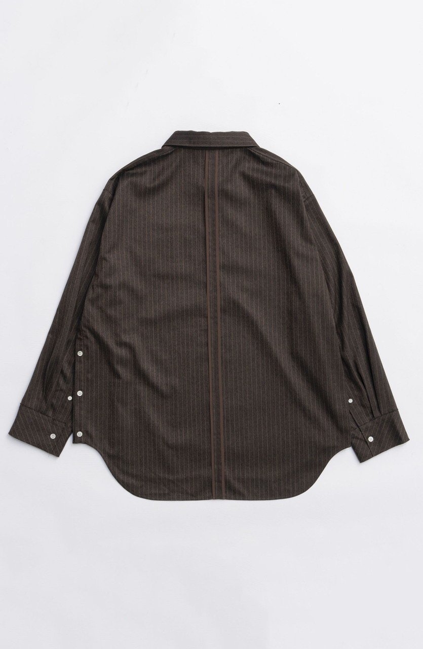 【メゾンスペシャル/MAISON SPECIAL】のSaxony Shirt/サキソニーシャツ 人気、トレンドファッション・服の通販 founy(ファニー) 　ファッション　Fashion　レディースファッション　Fashion for Women　トップス・カットソー　Cut & Sew Tops　シャツ・ブラウス・オフィスカジュアル　Elegant Blouses & Button-Ups　カフス　Cuff Design　シェイプ　Shape, Slim Fit　シンプル　Simple, Minimal　ストレッチ　Stretch, Stretchy Fabric　スリット　Slit, Slit Detail　スリーブ　Sleeve, Long Sleeve / Short Sleeve　パイピング　Piping, Trim Design　フロント　Front, Front Design　ポケット　Pocket, Pocket Detail　ロング　Long, Long-Length　ワンポイント　One Point, Statement Accent　新作・新入荷　New Arrivals / New In　other-5|ID: prp329100004759000 ipo3291000000034434098