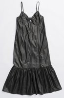 【メゾンスペシャル/MAISON SPECIAL】のfaux Leather Dress/フェイクレザーワンピース 人気、トレンドファッション・服の通販 founy(ファニー) ファッション Fashion レディースファッション Fashion for Women ワンピース Dresses フォーマル・パーティードレス・結婚式用ドレス Elegant & Casual Dresses チュニック Tunic Tops & Dresses カットソー Cut and Sewn Top キャミソール Camisole, Spaghetti Strap Top スタイリッシュ Stylish, Fashionable スリット Slit, Slit Detail チュニック Tunic, Long Top ティアード Tiered, Tiered Style バランス Balance, Style Balance フェイクレザー Faux Leather, PU Leather ロング Long, Long-Length 新作・新入荷 New Arrivals / New In |ID:prp329100004759002