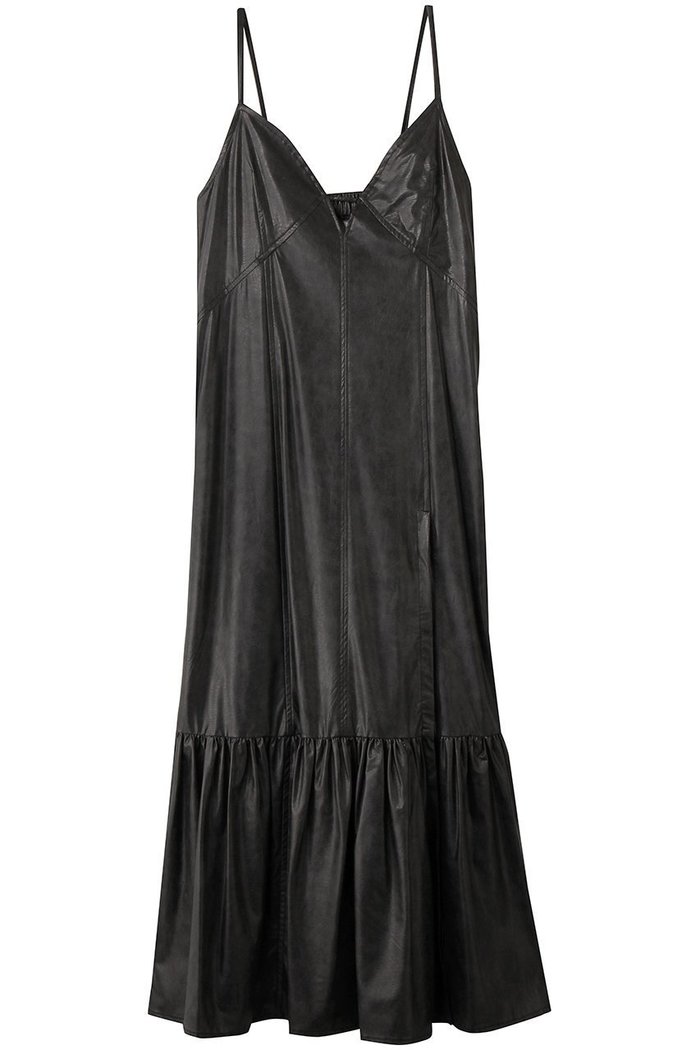 【メゾンスペシャル/MAISON SPECIAL】のfaux Leather Dress/フェイクレザーワンピース インテリア・キッズ・メンズ・レディースファッション・服の通販 founy(ファニー) https://founy.com/ ファッション Fashion レディースファッション Fashion for Women ワンピース Dresses フォーマル・パーティードレス・結婚式用ドレス Elegant & Casual Dresses チュニック Tunic Tops & Dresses カットソー Cut and Sewn Top キャミソール Camisole, Spaghetti Strap Top スタイリッシュ Stylish, Fashionable スリット Slit, Slit Detail チュニック Tunic, Long Top ティアード Tiered, Tiered Style バランス Balance, Style Balance フェイクレザー Faux Leather, PU Leather ロング Long, Long-Length |ID: prp329100004759002 ipo3291000000036042599