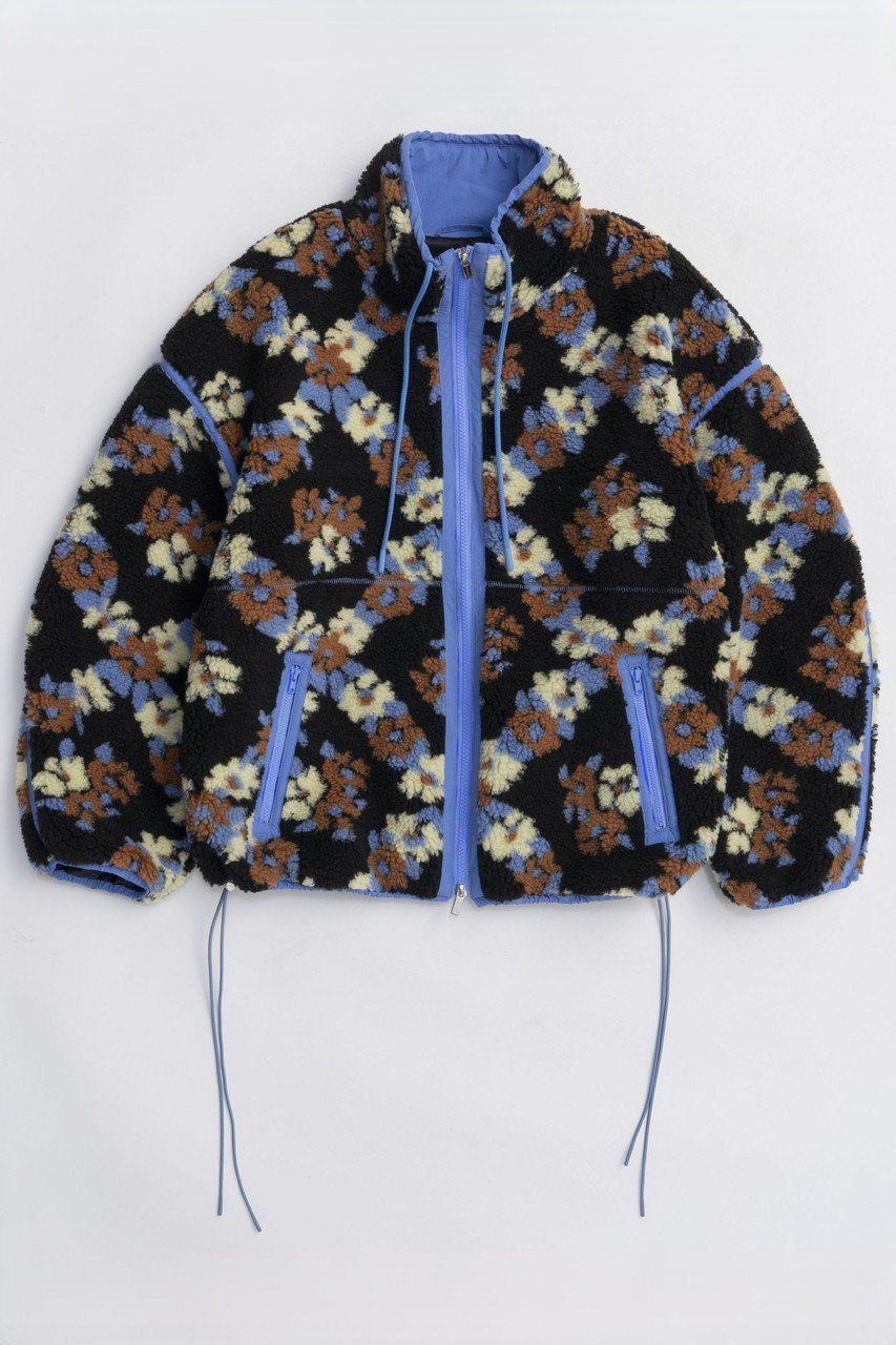 【メゾンスペシャル/MAISON SPECIAL】のBoa Blouson/ボアブルゾン インテリア・キッズ・メンズ・レディースファッション・服の通販 founy(ファニー)  ファッション Fashion レディースファッション Fashion for Women アウター Coat / Outerwear Collection レディースジャケット・軽アウター Jackets ブルゾンジャケット・スポーティアウター Blouson Jackets シリコン Silicone, Silicone Material ジャケット Jacket, Outerwear スポーティ Sporty, Casual Athletic ハイネック High Neck, Mock Neck パターン Pattern, Design Print フラワー Flower, Floral ブルゾン Blouson, Bomber Jacket 防寒 Cold Protection, Winter-Ready 無地 Plain, Solid Color 冬 Winter / This Winter 新作・新入荷 New Arrivals / New In BLK(ブラック)|ID: prp329100004759003 ipo3291000000034434123