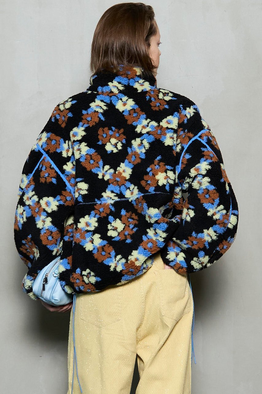 【メゾンスペシャル/MAISON SPECIAL】のBoa Blouson/ボアブルゾン 人気、トレンドファッション・服の通販 founy(ファニー)  ファッション Fashion レディースファッション Fashion for Women アウター Coat / Outerwear Collection レディースジャケット・軽アウター Jackets ブルゾンジャケット・スポーティアウター Blouson Jackets シリコン Silicone, Silicone Material ジャケット Jacket, Outerwear スポーティ Sporty, Casual Athletic ハイネック High Neck, Mock Neck パターン Pattern, Design Print フラワー Flower, Floral ブルゾン Blouson, Bomber Jacket 防寒 Cold Protection, Winter-Ready 無地 Plain, Solid Color 冬 Winter / This Winter 新作・新入荷 New Arrivals / New In other-4|ID: prp329100004759003 ipo3291000000034434127