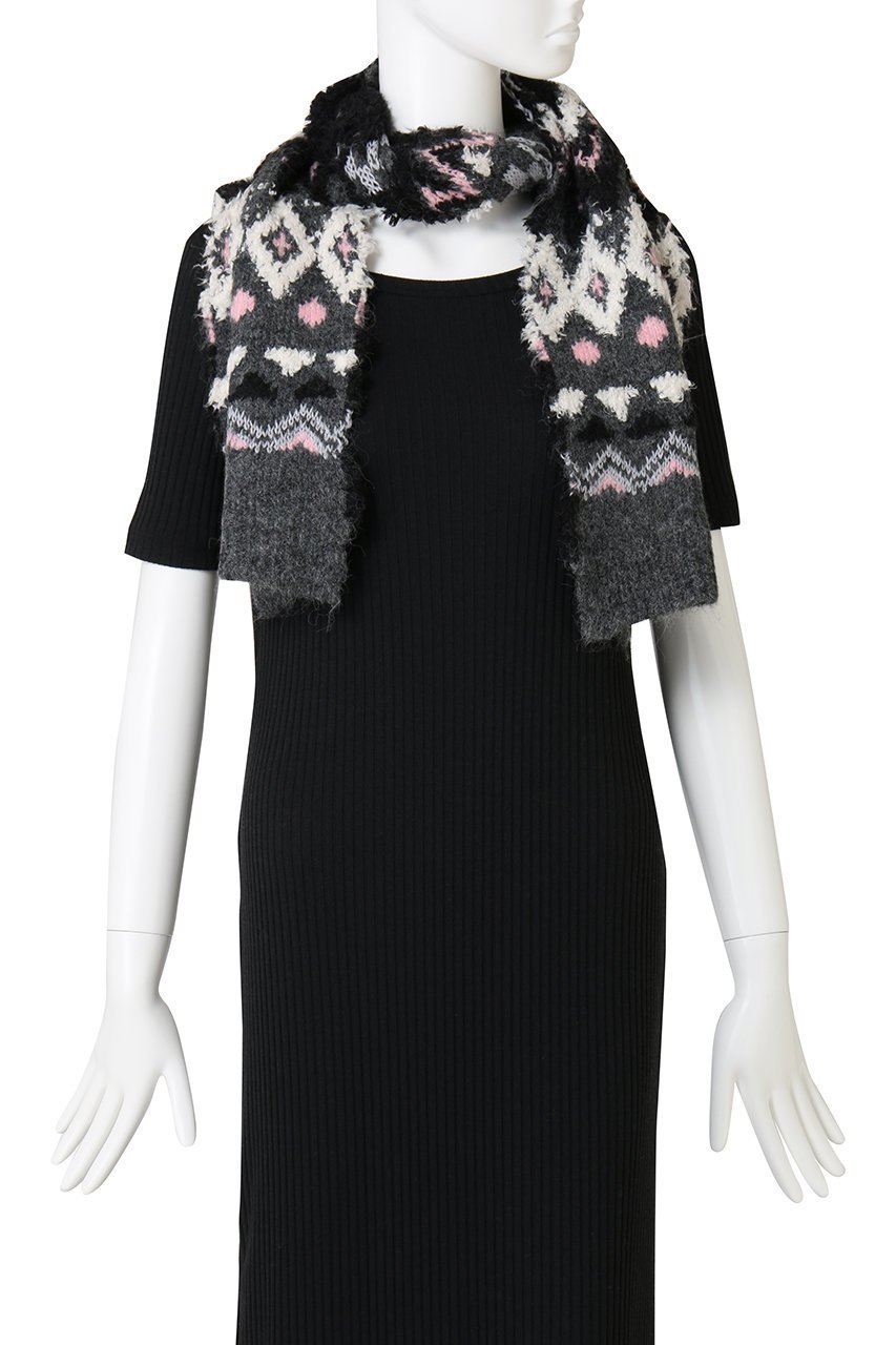 【メゾンスペシャル/MAISON SPECIAL】のMokemoke Argyle Muffler/モケモケアーガイルマフラー 人気、トレンドファッション・服の通販 founy(ファニー) ファッション Fashion レディースファッション Fashion for Women ストール Soft & Warm Scarves マフラー・スヌード / 冬小物の定番 Scarves & Mufflers ストール Stole, Wrap マフラー Scarf, Muffler モダン Modern, Contemporary 冬 Winter / This Winter 定番 Standard, Basic Item other-3|ID: prp329100004759004 ipo3291000000034664313