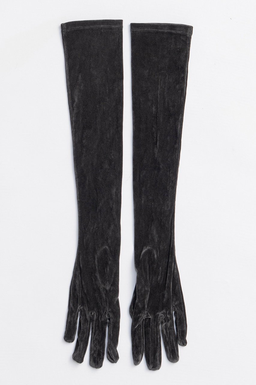 【メゾンスペシャル/MAISON SPECIAL】のVelour Gloves/ベロアグローブ インテリア・キッズ・メンズ・レディースファッション・服の通販 founy(ファニー)  ファッション Fashion レディースファッション Fashion for Women 手袋 Gloves & Mittens おすすめ Recommended / Our Picks ジャケット Jacket, Outerwear トレンド Trend, Trending Now ドット Polka Dot, Dot Pattern ベロア Velour, Soft Velvet エレガント 上品 Elegant 半袖 Short Sleeve, Half Sleeve 新作・新入荷 New Arrivals / New In 防寒 Cold Protection, Winter-Ready GRY(グレー)|ID: prp329100004759005 ipo3291000000034434137