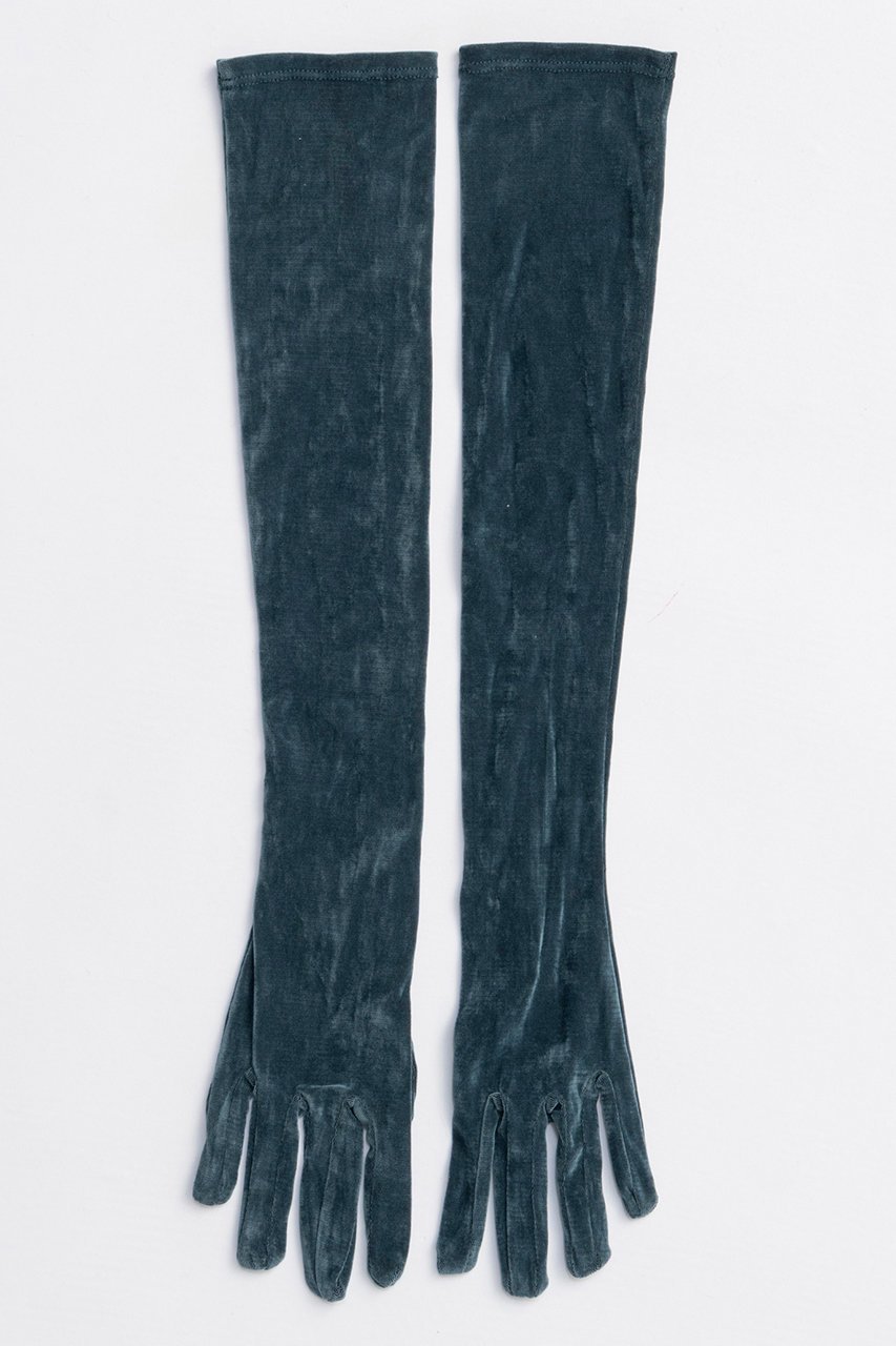 【メゾンスペシャル/MAISON SPECIAL】のVelour Gloves/ベロアグローブ インテリア・キッズ・メンズ・レディースファッション・服の通販 founy(ファニー)  ファッション Fashion レディースファッション Fashion for Women 手袋 Gloves & Mittens おすすめ Recommended / Our Picks ジャケット Jacket, Outerwear トレンド Trend, Trending Now ドット Polka Dot, Dot Pattern ベロア Velour, Soft Velvet エレガント 上品 Elegant 半袖 Short Sleeve, Half Sleeve 新作・新入荷 New Arrivals / New In 防寒 Cold Protection, Winter-Ready GRN(グリーン)|ID: prp329100004759005 ipo3291000000034434138
