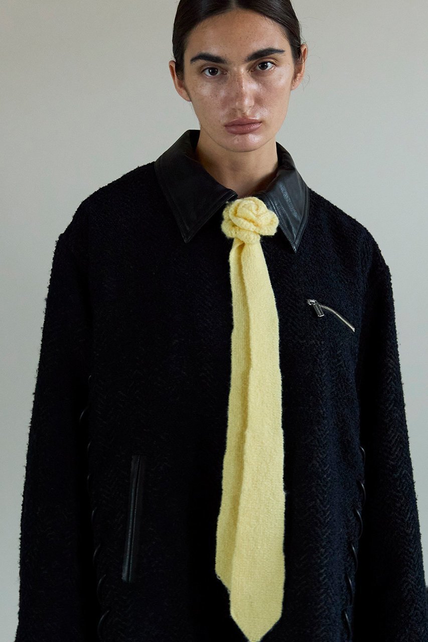 【メゾンスペシャル/MAISON SPECIAL】のFlower Knit Tie/フラワーニットタイ 人気、トレンドファッション・服の通販 founy(ファニー) 　ファッション　Fashion　レディースファッション　Fashion for Women　トップス・カットソー　Cut & Sew Tops　ニット　Knit Tops & Sweaters　レイングッズ・傘・晴雨兼用傘　Umbrellas & Rain Gear　おすすめ　Recommended / Our Picks　スカーフ　Scarf, Neckwear　トレンド　Trend, Trending Now　ハンカチ　Handkerchief, Hanky　傘　Umbrella, Parasol　新作・新入荷　New Arrivals / New In　時計　Watch, Wristwatch　other-7|ID: prp329100004759006 ipo3291000000034434148