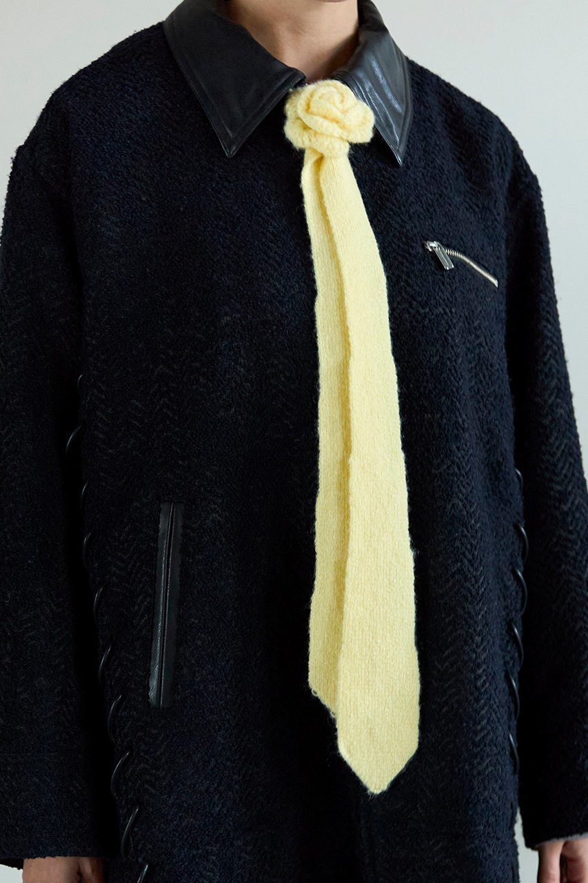 【メゾンスペシャル/MAISON SPECIAL】のFlower Knit Tie/フラワーニットタイ 人気、トレンドファッション・服の通販 founy(ファニー) 　ファッション　Fashion　レディースファッション　Fashion for Women　トップス・カットソー　Cut & Sew Tops　ニット　Knit Tops & Sweaters　レイングッズ・傘・晴雨兼用傘　Umbrellas & Rain Gear　おすすめ　Recommended / Our Picks　スカーフ　Scarf, Neckwear　トレンド　Trend, Trending Now　ハンカチ　Handkerchief, Hanky　傘　Umbrella, Parasol　新作・新入荷　New Arrivals / New In　時計　Watch, Wristwatch　other-8|ID: prp329100004759006 ipo3291000000034434149