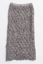 【メゾンスペシャル/MAISON SPECIAL】のMetallic Shirring Skirt/メタリックシャーリングスカート 人気、トレンドファッション・服の通販 founy(ファニー) ファッション Fashion レディースファッション Fashion for Women スカート Skirts ロングスカート Long Skirts / Maxi & Midi Skirts シャーリング Shirring, Ruched シンプル Simple, Minimal ストレート Straight, Straight Cut リュクス Luxury, Elegant, High-End, Chic ロング Long, Long-Length 新作・新入荷 New Arrivals / New In thumbnail SLV(シルバー)|ID: prp329100004759007 ipo3291000000034434152