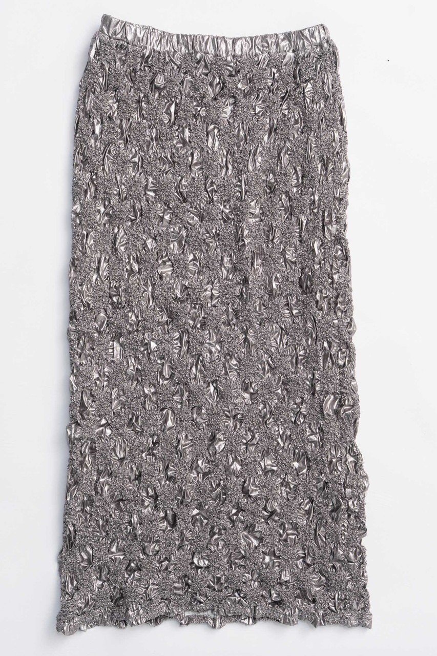 【メゾンスペシャル/MAISON SPECIAL】のMetallic Shirring Skirt/メタリックシャーリングスカート 人気、トレンドファッション・服の通販 founy(ファニー) 　ファッション　Fashion　レディースファッション　Fashion for Women　スカート　Skirts　ロングスカート　Long Skirts / Maxi & Midi Skirts　シャーリング　Shirring, Ruched　シンプル　Simple, Minimal　ストレート　Straight, Straight Cut　リュクス　Luxury, Elegant, High-End, Chic　ロング　Long, Long-Length　新作・新入荷　New Arrivals / New In　other-5|ID: prp329100004759007 ipo3291000000034434156