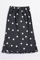 【メゾンスペシャル/MAISON SPECIAL】のDot Frill Midi-length Skirt/ドットフリルミモレスカート BLK(ブラック)|ID: prp329100004759010 ipo3291000000034434178