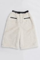 【メゾンスペシャル/MAISON SPECIAL】のLeather And Fur Combination Shorts/レザーファーハーフパンツ 人気、トレンドファッション・服の通販 founy(ファニー) ファッション Fashion レディースファッション Fashion for Women パンツ Pants & Trousers ショートパンツ・ハーフパンツ High-Waisted & Relaxed Shorts ショート Short, Short Length シンプル Simple, Minimal ハーフ Half, Half-Length フェイクファー Faux Fur, Imitation Fur フェイクレザー Faux Leather, PU Leather フロント Front, Front Design リュクス Luxury, Elegant, High-End, Chic 新作・新入荷 New Arrivals / New In thumbnail WHT(ホワイト)|ID: prp329100004759012 ipo3291000000034434197