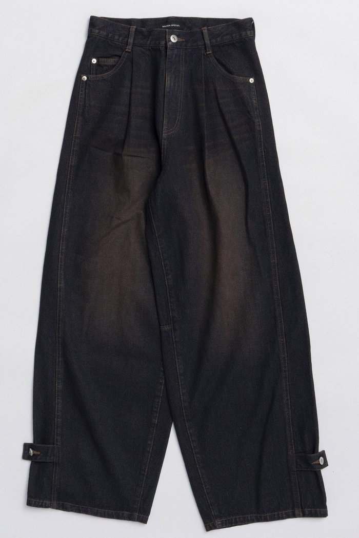 【メゾンスペシャル/MAISON SPECIAL】の2way Wide Cocoon Pants/2WAYワイドコクーンパンツ インテリア・キッズ・メンズ・レディースファッション・服の通販 founy(ファニー) https://founy.com/ ファッション Fashion レディースファッション Fashion for Women パンツ Pants & Trousers テーパード Tapered, Tapered Pants デニム Denim, Jeans Material ワイド Wide, Wide Fit 冬 Winter / This Winter 新作・新入荷 New Arrivals / New In |ID: prp329100004759014 ipo3291000000034434222