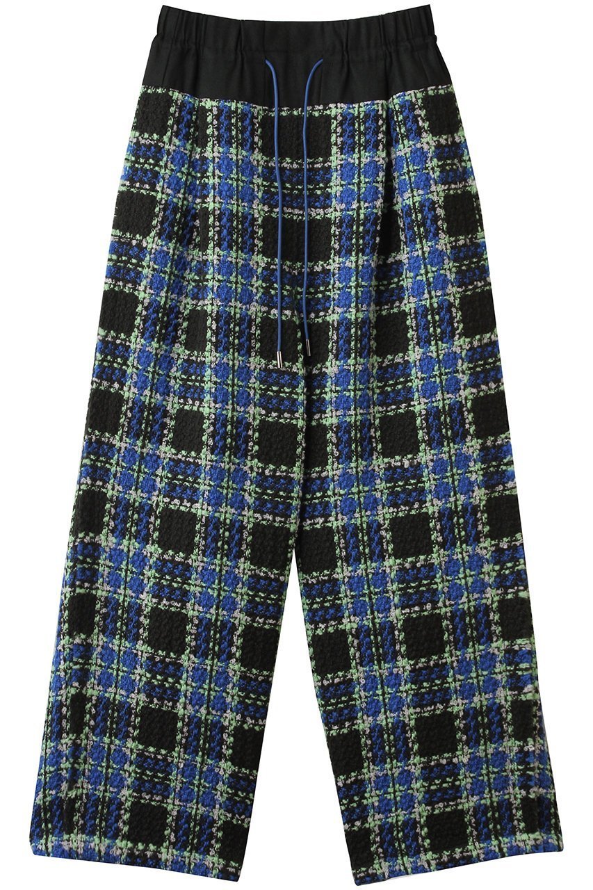 【メゾンスペシャル/MAISON SPECIAL】のRoving Check Pants/ロービングチェックパンツ インテリア・キッズ・メンズ・レディースファッション・服の通販 founy(ファニー) ファッション Fashion レディースファッション Fashion for Women パンツ Pants & Trousers スペシャル Special, Limited Edition セットアップ Set-Up, Coordinated Outfit チェック Check, Plaid, Tartan モダン Modern, Contemporary 冬 Winter / This Winter BLU(ブルー)|ID: prp329100004759015 ipo3291000000035618813