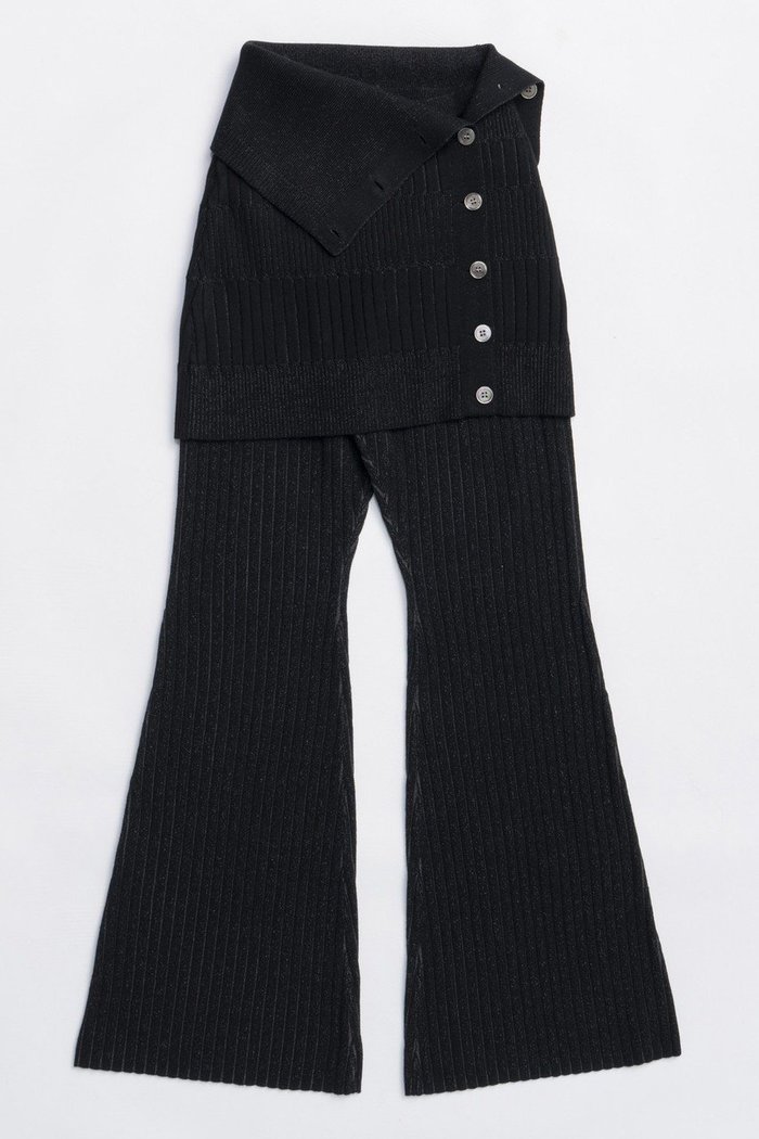 【メゾンスペシャル/MAISON SPECIAL】のKnit Skirt and Pants Set/ニットスカートパンツセット インテリア・キッズ・メンズ・レディースファッション・服の通販 founy(ファニー) https://founy.com/ ファッション Fashion レディースファッション Fashion for Women スカート Skirts パンツ Pants & Trousers シンプル Simple, Minimal トレンド Trend, Trending Now フィット Fit, Slim Fit フレア Flare, Flared おすすめ Recommended / Our Picks 新作・新入荷 New Arrivals / New In |ID: prp329100004759016 ipo3291000000034434241