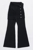 【メゾンスペシャル/MAISON SPECIAL】のKnit Skirt and Pants Set/ニットスカートパンツセット BLK(ブラック)|ID: prp329100004759016 ipo3291000000034434242