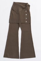 【メゾンスペシャル/MAISON SPECIAL】のKnit Skirt and Pants Set/ニットスカートパンツセット KHK(カーキ)|ID: prp329100004759016 ipo3291000000034434243
