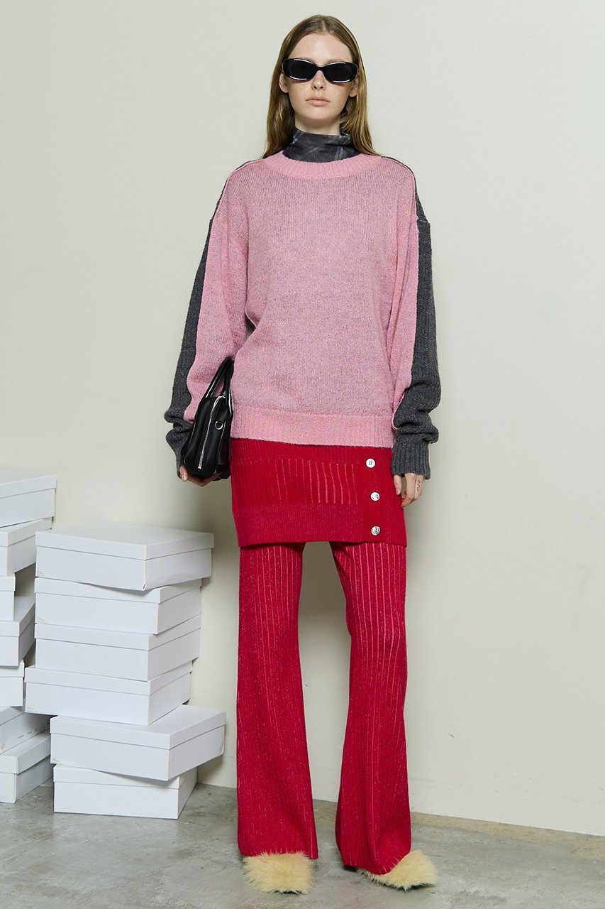 【メゾンスペシャル/MAISON SPECIAL】のKnit Skirt and Pants Set/ニットスカートパンツセット 人気、トレンドファッション・服の通販 founy(ファニー) ファッション Fashion レディースファッション Fashion for Women スカート Skirts パンツ Pants & Trousers シンプル Simple, Minimal トレンド Trend, Trending Now フィット Fit, Slim Fit フレア Flare, Flared おすすめ Recommended / Our Picks 新作・新入荷 New Arrivals / New In other-4|ID: prp329100004759016 ipo3291000000034434247