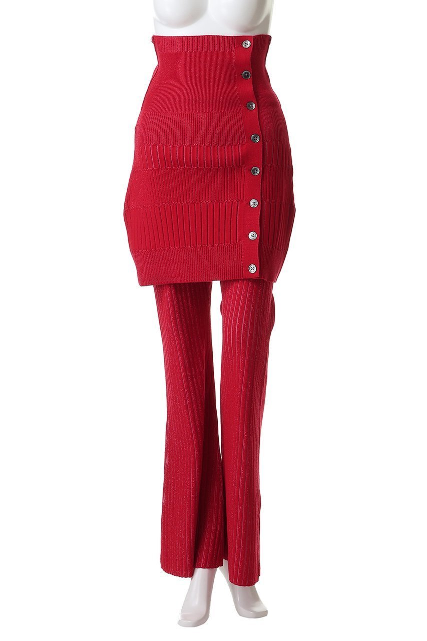 【メゾンスペシャル/MAISON SPECIAL】のKnit Skirt and Pants Set/ニットスカートパンツセット 人気、トレンドファッション・服の通販 founy(ファニー) 　ファッション　Fashion　レディースファッション　Fashion for Women　スカート　Skirts　パンツ　Pants & Trousers　シンプル　Simple, Minimal　トレンド　Trend, Trending Now　フィット　Fit, Slim Fit　フレア　Flare, Flared　おすすめ　Recommended / Our Picks　other-7|ID: prp329100004759016 ipo3291000000034605203