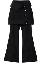 【メゾンスペシャル/MAISON SPECIAL】のKnit Skirt and Pants Set/ニットスカートパンツセット BLK(ブラック)|ID: prp329100004759016 ipo3291000000036692667
