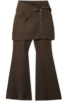 【メゾンスペシャル/MAISON SPECIAL】のKnit Skirt and Pants Set/ニットスカートパンツセット KHK(カーキ)|ID: prp329100004759016 ipo3291000000036692668