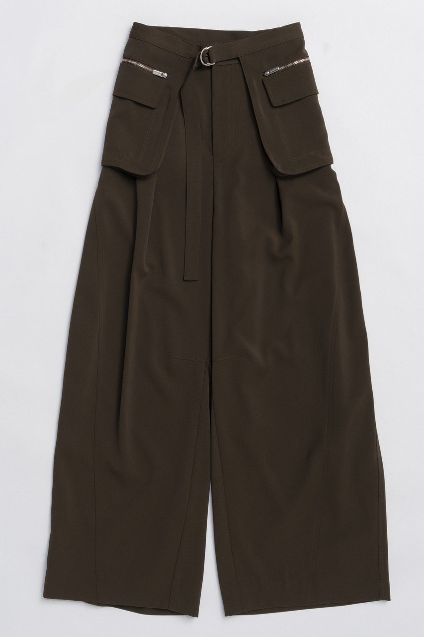 【メゾンスペシャル/MAISON SPECIAL】のPocket Belt Double Cross Pants/ポケットベルトダブルクロスパンツ インテリア・キッズ・メンズ・レディースファッション・服の通販 founy(ファニー) 　ファッション　Fashion　レディースファッション　Fashion for Women　パンツ　Pants & Trousers　ベルト&ウエストマーク　Belts & Waist Accessories　オケージョン　Occasion Wear　今季　This Season, Current Season　ダブル　Double, Double-Breasted　ポケット　Pocket, Pocket Detail　新作・新入荷　New Arrivals / New In　MOC(モカ)|ID: prp329100004759017 ipo3291000000034434253
