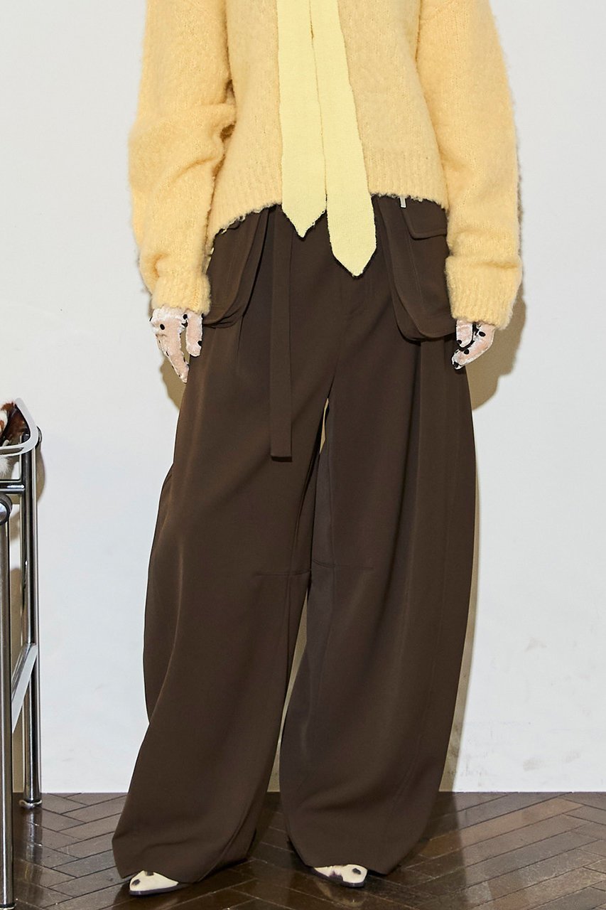 【メゾンスペシャル/MAISON SPECIAL】のPocket Belt Double Cross Pants/ポケットベルトダブルクロスパンツ 人気、トレンドファッション・服の通販 founy(ファニー) 　ファッション　Fashion　レディースファッション　Fashion for Women　パンツ　Pants & Trousers　ベルト&ウエストマーク　Belts & Waist Accessories　オケージョン　Occasion Wear　今季　This Season, Current Season　ダブル　Double, Double-Breasted　ポケット　Pocket, Pocket Detail　新作・新入荷　New Arrivals / New In　other-3|ID: prp329100004759017 ipo3291000000034434255